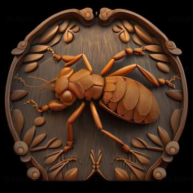 3D модель Pheidole lilloi (STL)